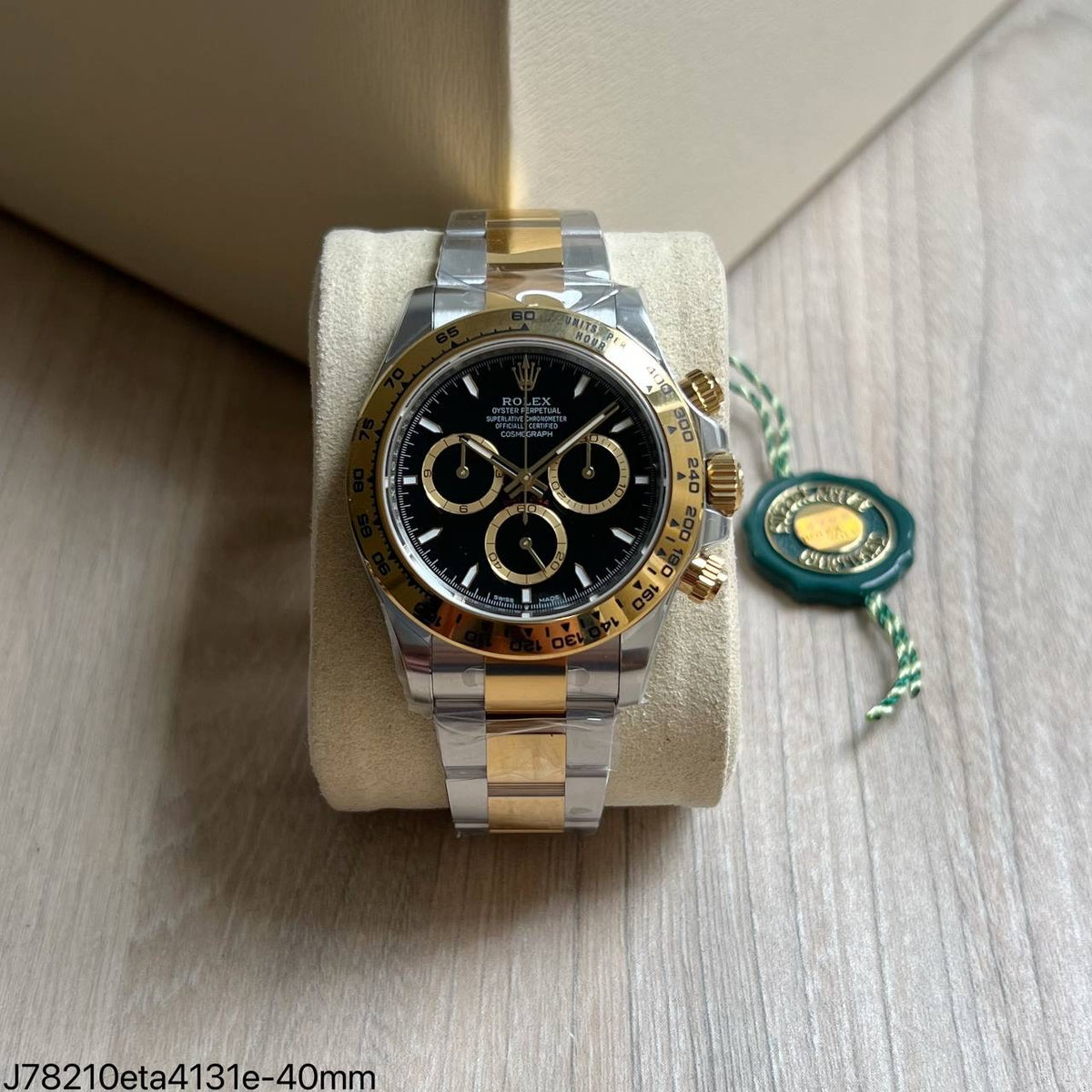 ROLEX DAYTONA PRATA DOURADO 40MM 126503 SUPER CLONE