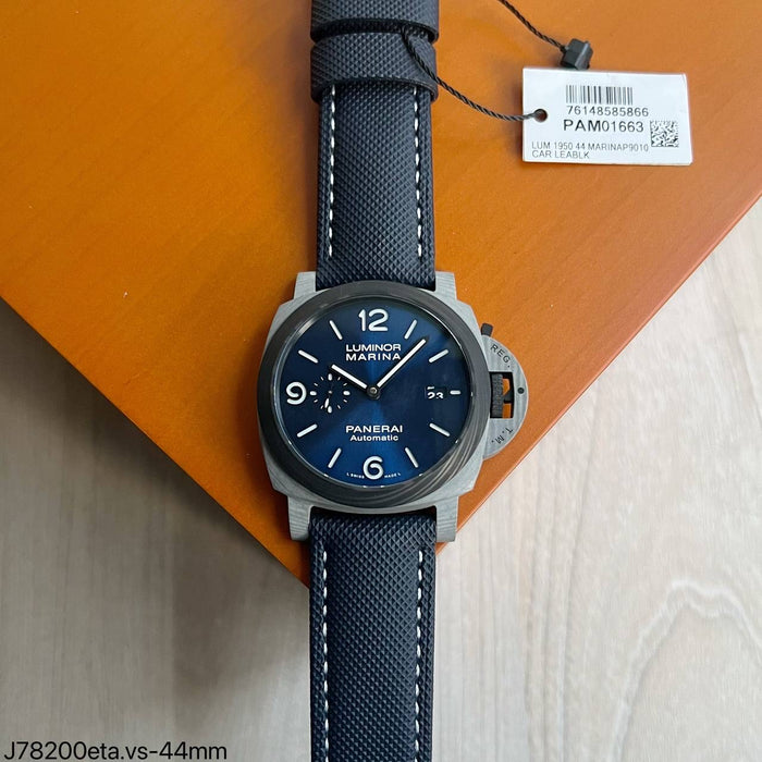 PANERAI LUMINOR MARINA CINZA AZUL 44MM SUPER CLONE