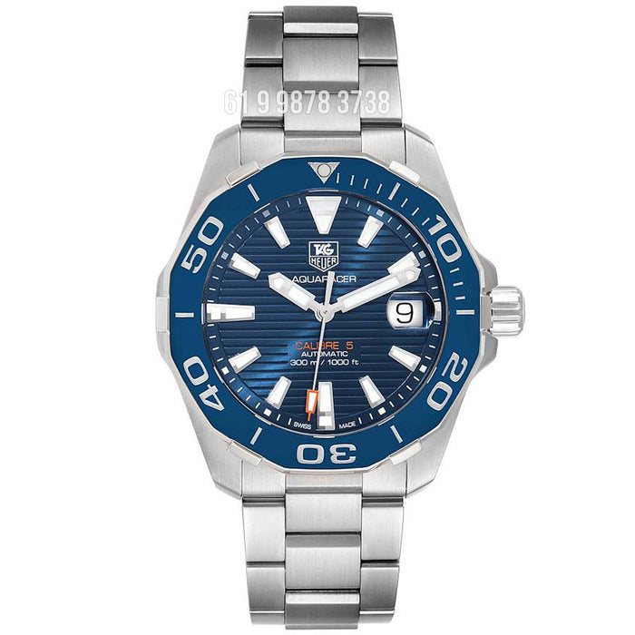 TAG HEUER AQUARACER CALIBRE 5 AZUL SUPER CLONE