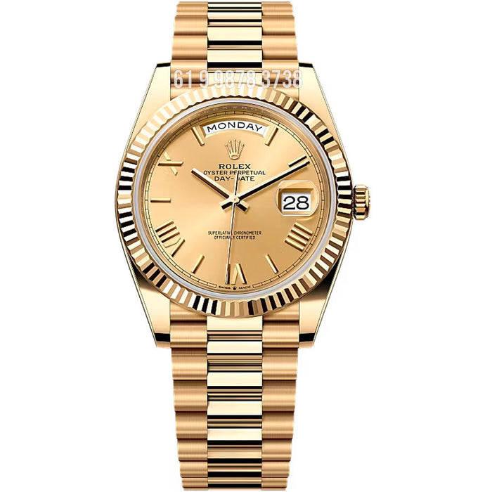ROLEX DAY DATE GOLD ETA SUPER CLONE