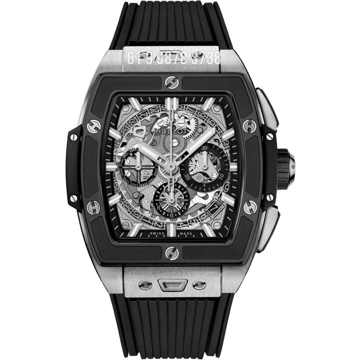 HUBLOT SPIRIT OF BIG BANG PRATA 42MM SUPER CLONE