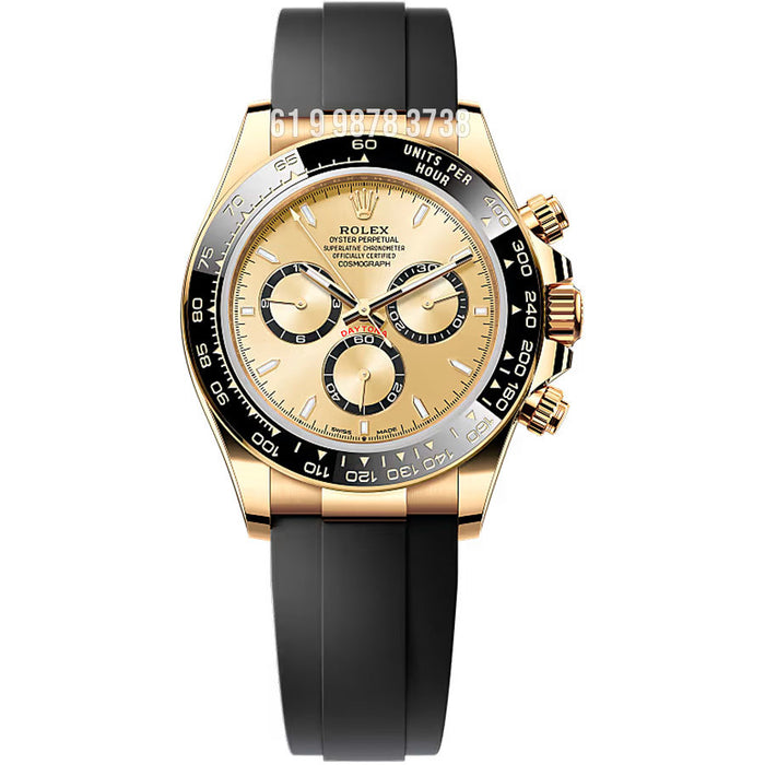 ROLEX DAYTONA 126518LN ETA  GOLD OYSTER FLEX SUPER CLONE