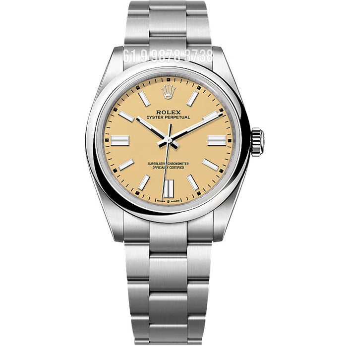 ROLEX OYSTER PERPETUAL BEIGE 41MM 134300 SUPER CLONE