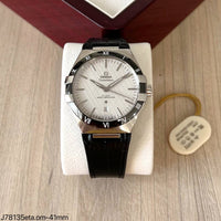OMEGA CONSTELLATION 41MM PRATA COURO SUPER CLONE