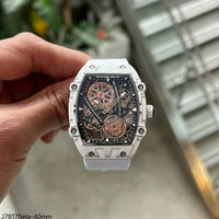 RICHARD MILLE RM 27 BRANCO ETA SUPER CLONE