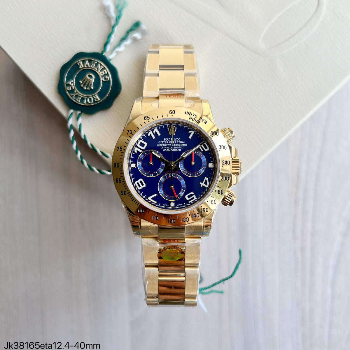 ROLEX DAYTONA 116528 DOURADO SUPER CLONE