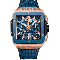 HUBLOT SQUARE BANG UNICO ROSE 42MM SUPER CLONE