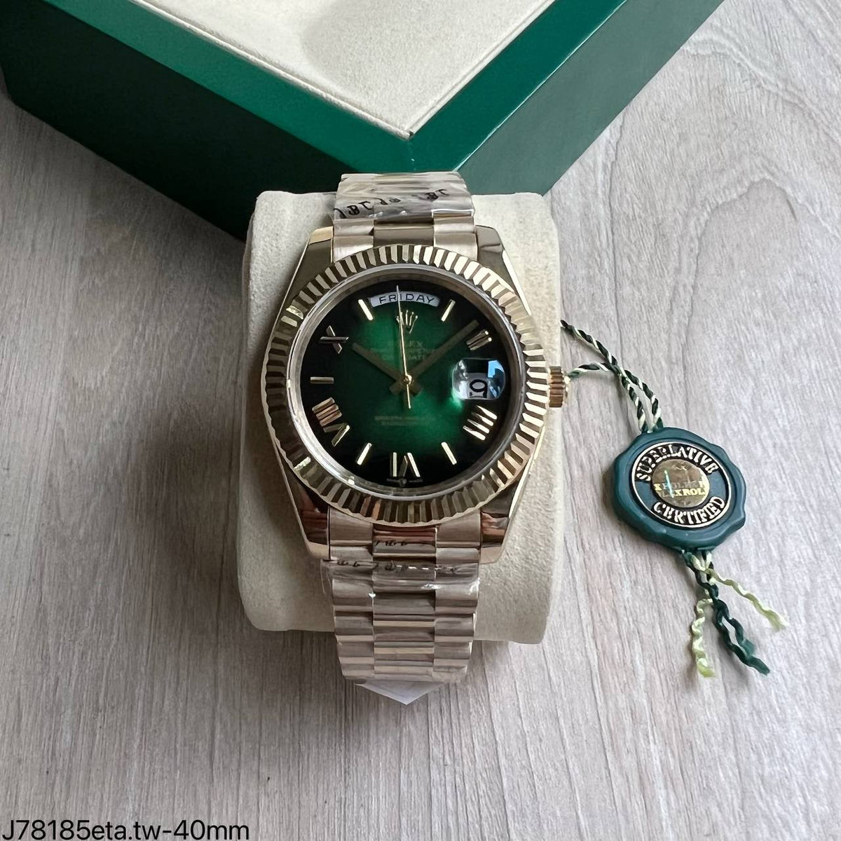 ROLEX DAY DATE GOLD ETA SUPER CLONE