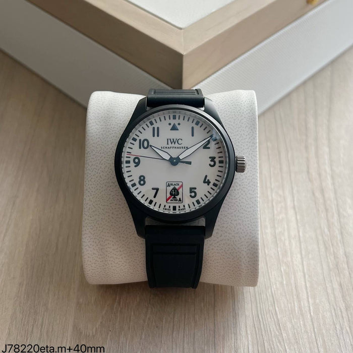 IWC PILOT WATCH BLACK ACES 41MM SUPER CLONE