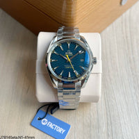 OMEGA SEAMASTER AQUATERRA AZUL AMARELO ETA SUPER CLONE