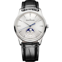 JAEGER-LECOULTRE MASTER ULTRA THIN MOON PRATA 39MM SUPER CLONE