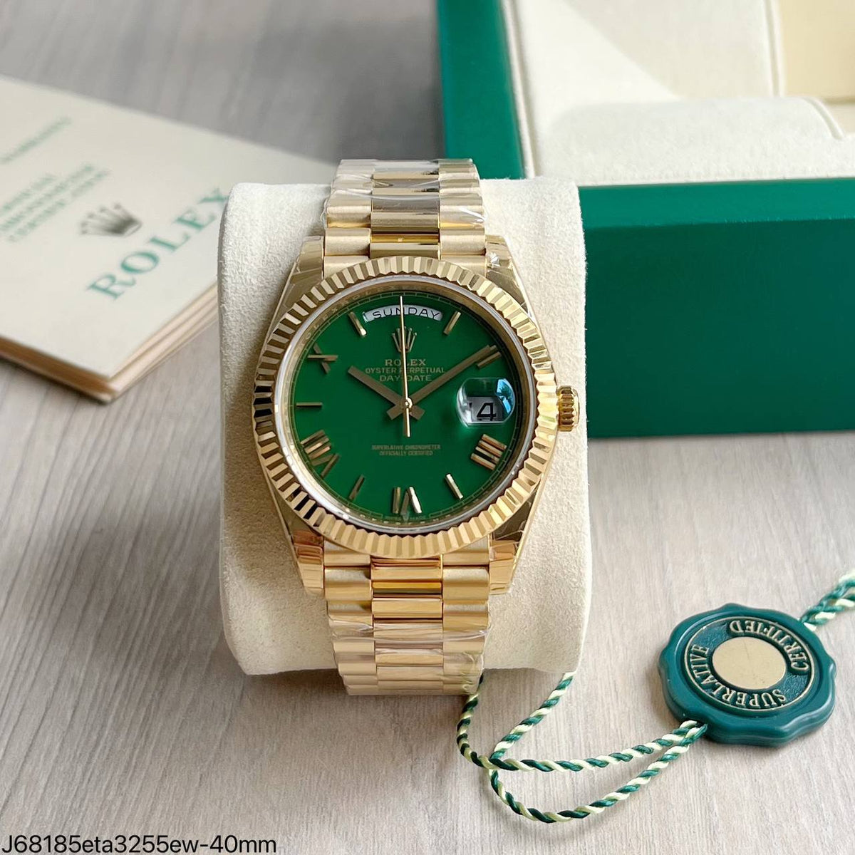 ROLEX DAY DATE GOLD ETA SUPER CLONE