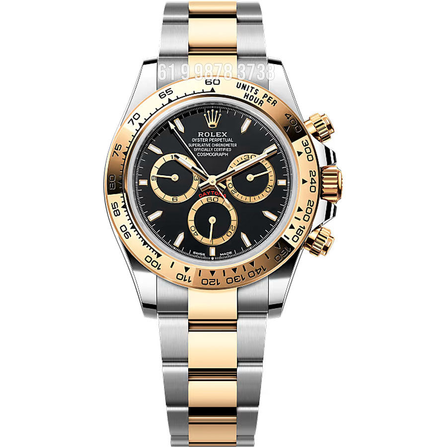 ROLEX DAYTONA PRATA DOURADO 40MM 126503 SUPER CLONE