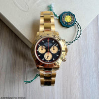 ROLEX DAYTONA 126508  ETA DOURADO SUPER CLONE