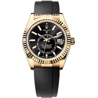ROLEX SKY-DWELLER  GOLD ETA J79180 SUPER CLONE
