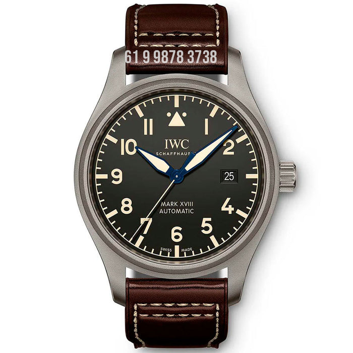 IWC MARK XVIII CINZA PRETO 41MM SUPER CLONE
