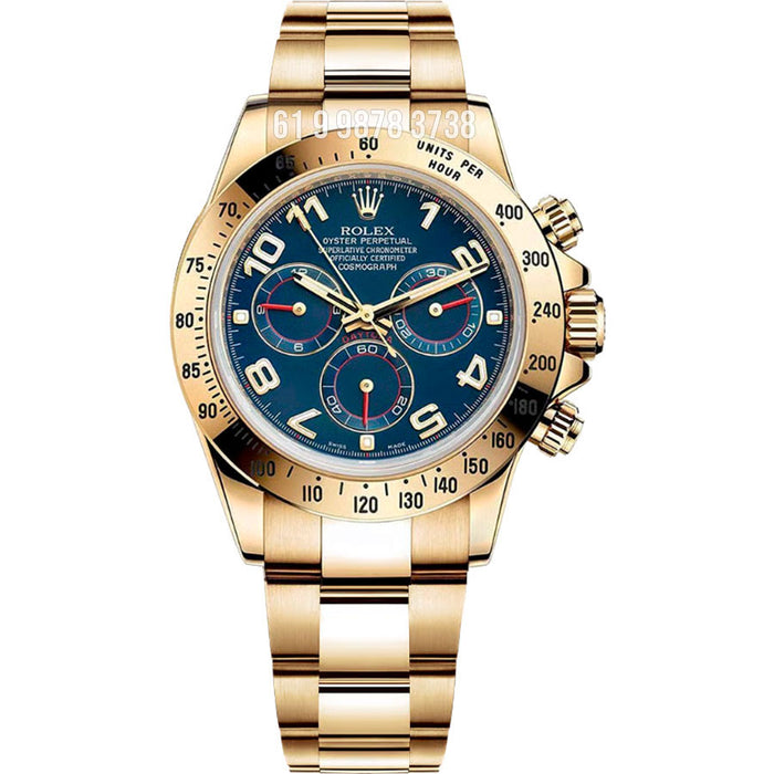 ROLEX DAYTONA 116528 DOURADO SUPER CLONE