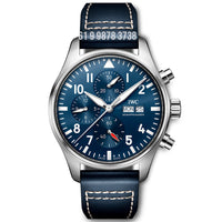 IWC PILOT  PRATA AZUL 43MM SUPER CLONE