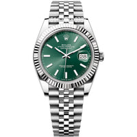 ROLEX DATEJUST 41MM VERDE JUBILEU 126234 SUPER CLONE