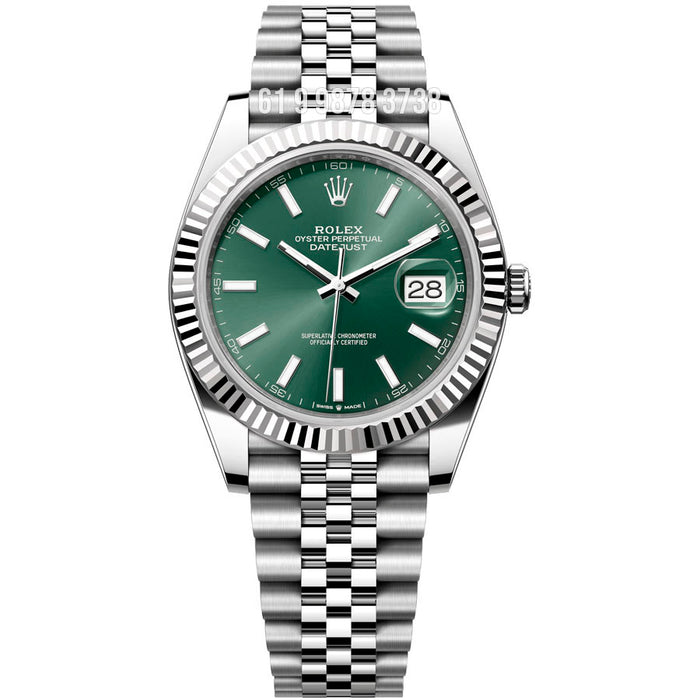 ROLEX DATEJUST 41MM VERDE JUBILEU 126234 SUPER CLONE