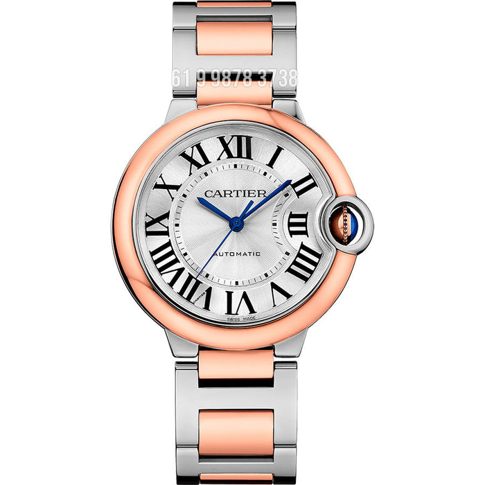 CARTIER BALLON ETA MISTO ROSÊ 36MM J78100 SUPER CLONE