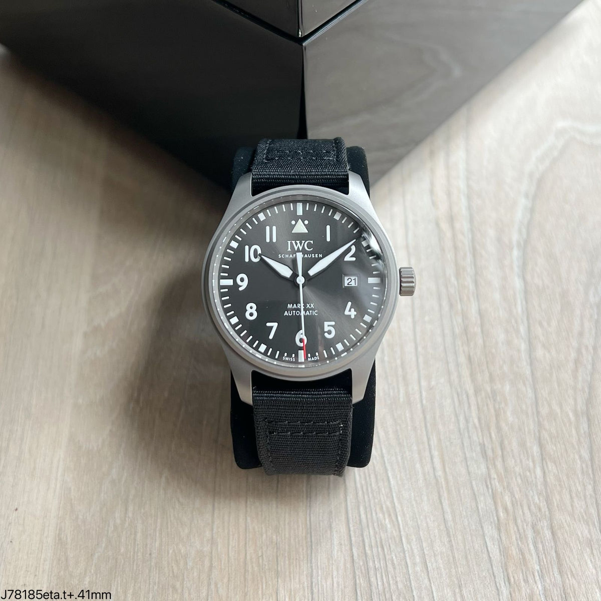 IWC MARK XVIII PRATA CINZA 40MM SUPER CLONE