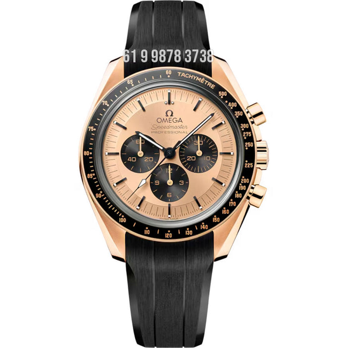 OMEGA SPEEDMASTER GOLD ETA .O JK68165 SUPER CLONE