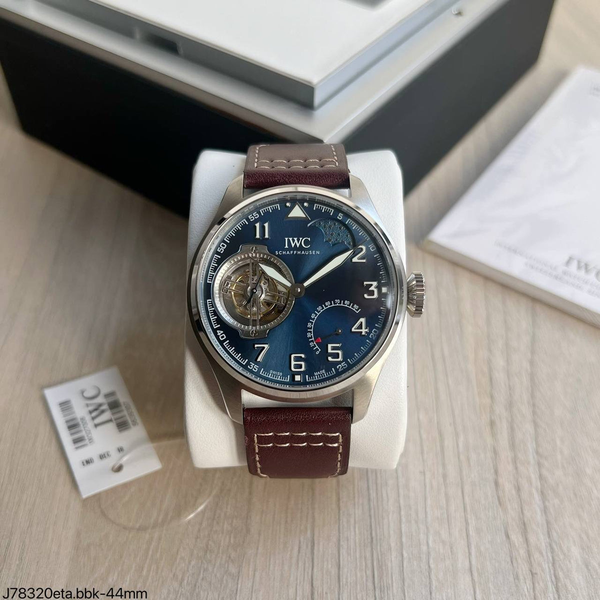 IWC SCHAFFHAUSEN TOUBILLION ETA SUPER CLONE