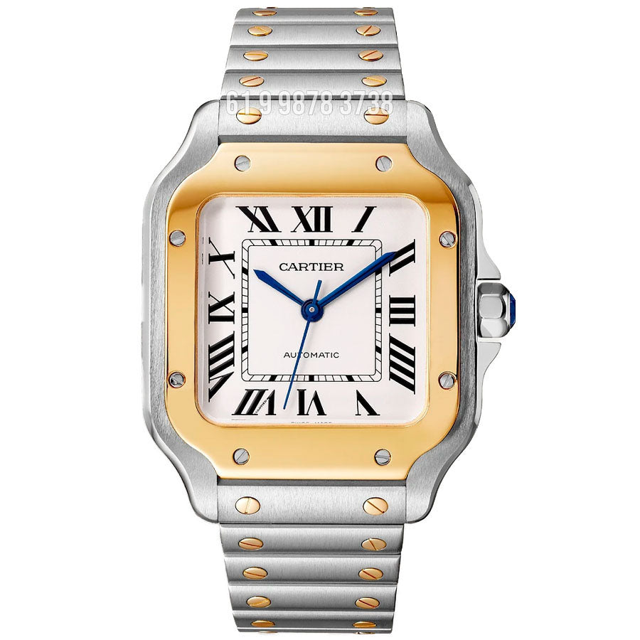 CARTIER SANTOS MISTO GOLD ETA J48220.V6 SUPER CLONE