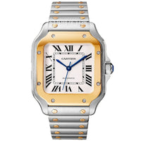CARTIER SANTOS MISTO GOLD ETA J48220.V6 SUPER CLONE