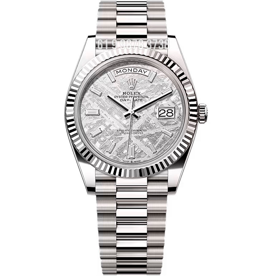 ROLEX DAY DATE ETA METEORITE SUPER CLONE