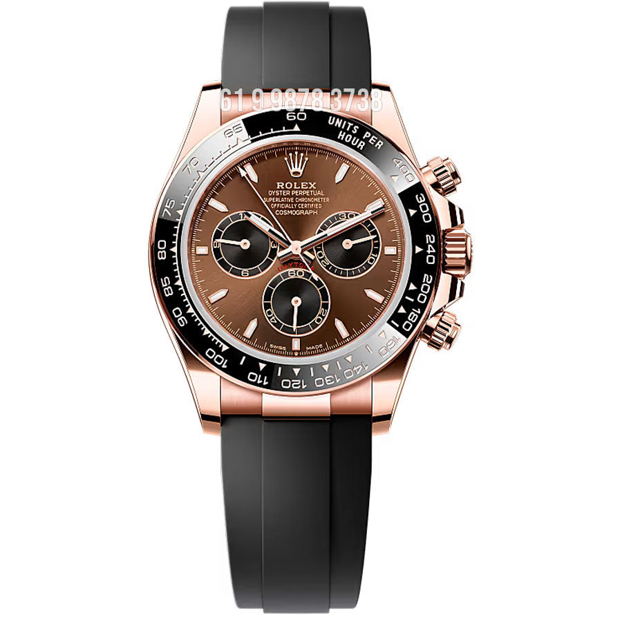 ROLEX DAYTONA 116515LN ROSE  BORRACHA 40MM SUPER CLONE