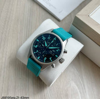 IWC PILOT PRATA AZUL TIFFANY  43MM IW388114 SUPER CLONE
