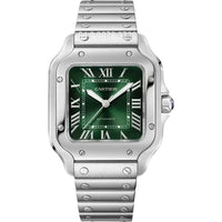 cópia de CARTIER SANTOS VERDE ETA SUPER CLONE