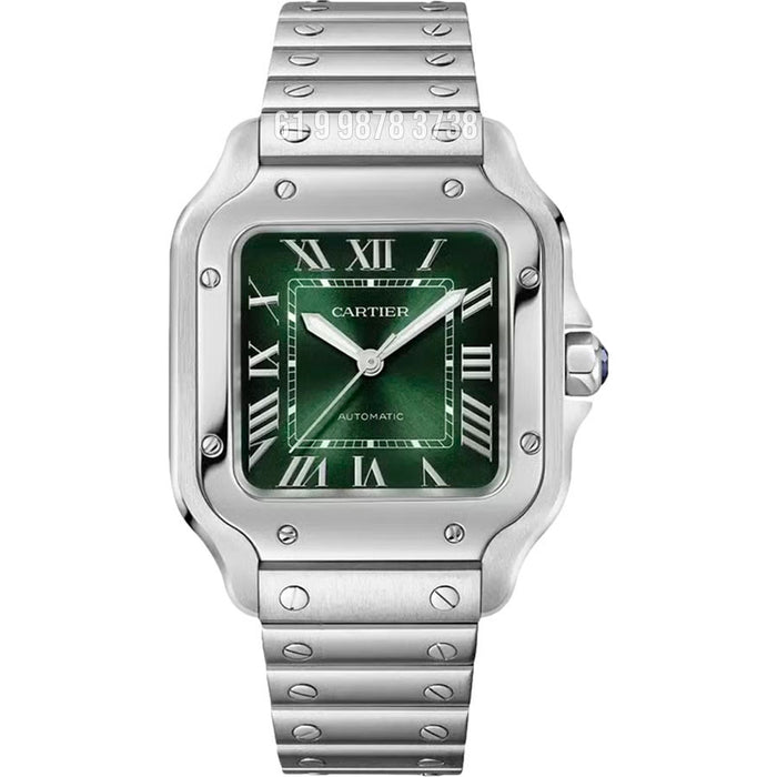 cópia de CARTIER SANTOS VERDE ETA SUPER CLONE