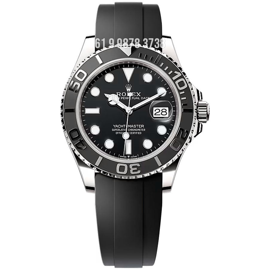 ROLEX YACHTMASTER Prata JK78185 ETA WF SUPER CLONE