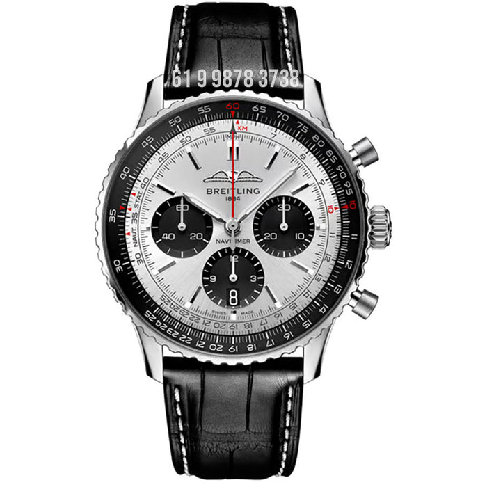 cópia de BREITLING NAVITIMER ETA B01 VERDE SUPER CLONE
