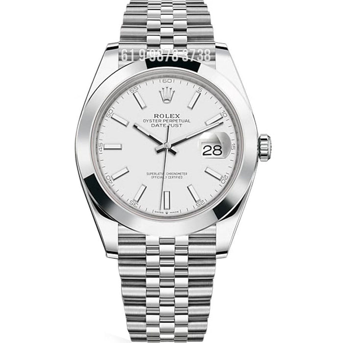 ROLEX DATEJUST 41MM BRANCOJUBILEU 126234 SUPER CLONE