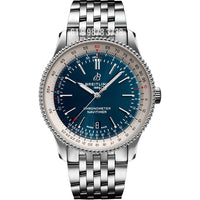 BREITLING NAVITIMER ETA BLUE JK58150 SUPER CLONE
