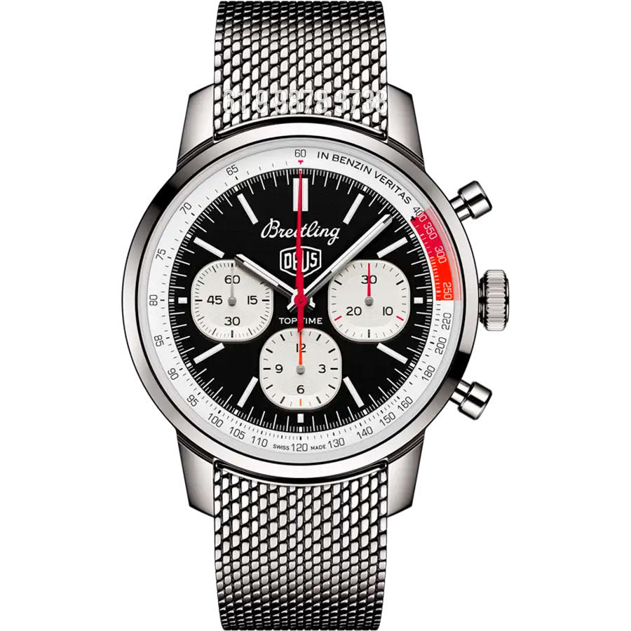 BREITLING TOP TIME PRETO ETA SUPER CLONE