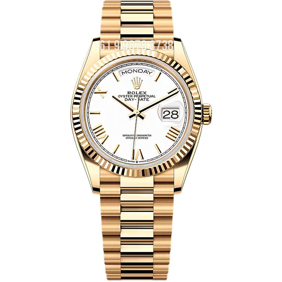 ROLEX DAY DATE GOLD ETA 36MM SUPER CLONE