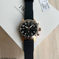 IWC PILOT ROSE BORRACHA SUPER CLONE