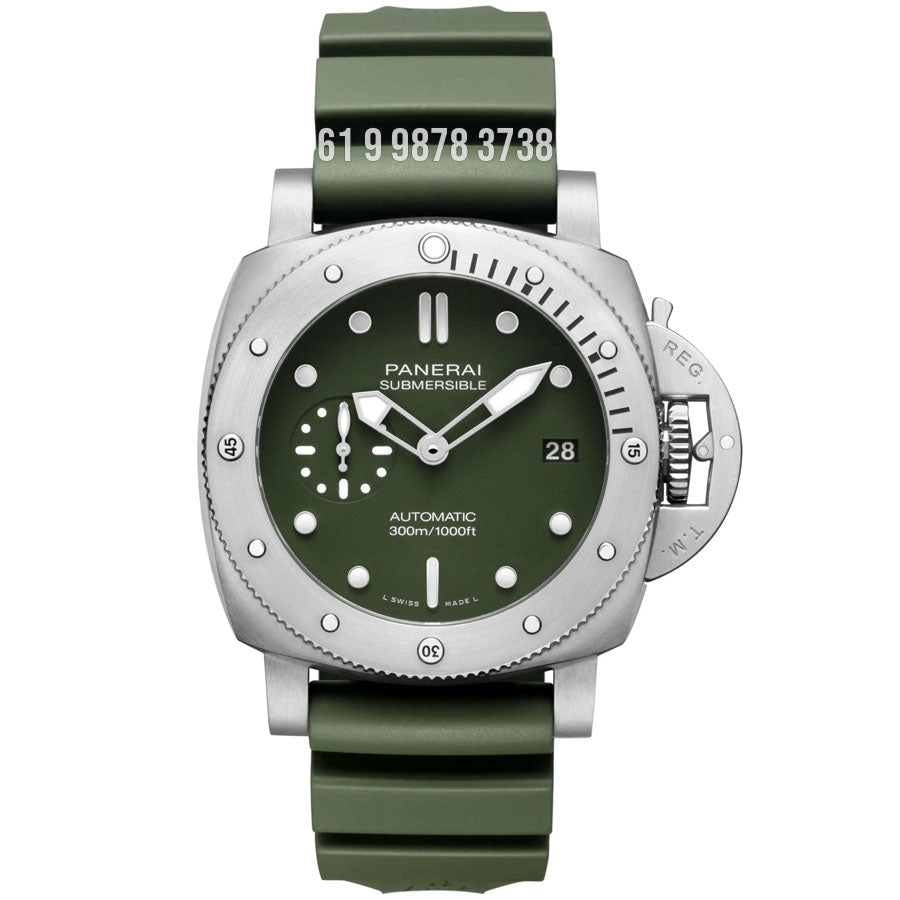 PANERAI SUBMERSIBLE ETA VERDE 9010vs SUPER CLONE