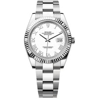 ROLEX DATEJUST 41MM BRANCO 126334 SUPER CLONE