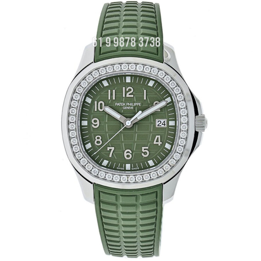 PATEK PHILIPPE AQUANAUT 40MM VERDE BRILHANTE SUPER CLONE