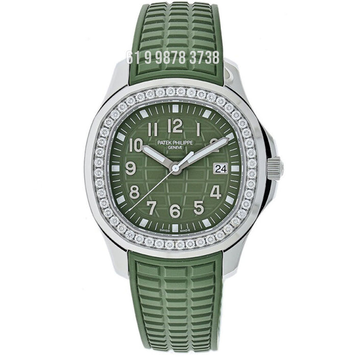 PATEK PHILIPPE AQUANAUT 40MM VERDE BRILHANTE SUPER CLONE