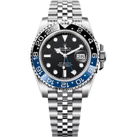 ROLEX GMT MASTER II BATMAN JUBILEU ETA 3186 SUPER CLONE