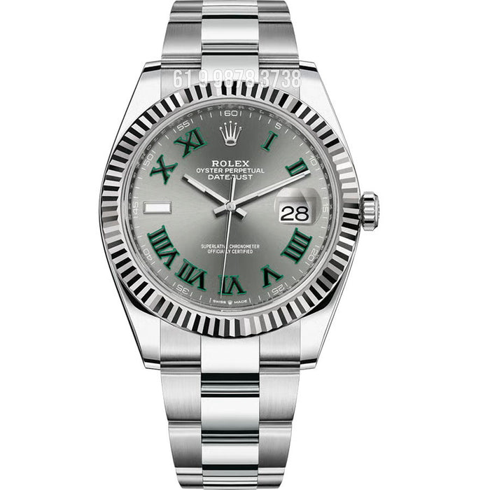ROLEX DATEJUST WIMBLEDON 41MM 126200 SUPER CLONE