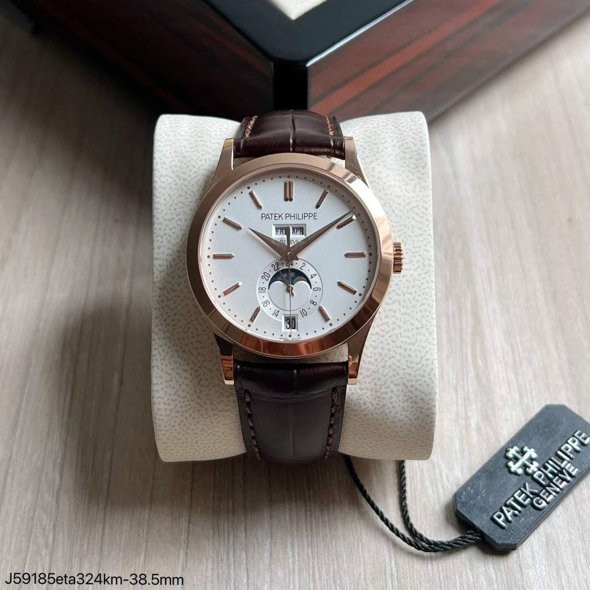 PATEK PHILIPPE ANNUAL CALENDAR ROSE 38.5MM 5396 SUPER CLONE