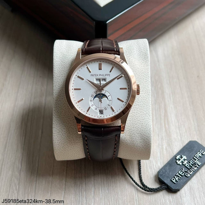 PATEK PHILIPPE ANNUAL CALENDAR ROSE 38.5MM 5396 SUPER CLONE